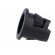 LED holder | 5mm | one-piece | black | UL94V-2 | L: 6.9mm | Mat: polyamide image 3