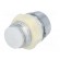 LED holder | 8mm | chromium | ABS | concave | L2: 11.5mm image 6