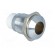 LED holder | 8mm | chromium | metal | convex | with plastic plug image 8