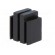 LED housing | 3mm | polyamide | angular | 3 PIN | black | UL94V-2 | W: 7mm image 6