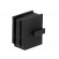 LED housing | 3mm | polyamide | angular | black | No.of diodes: 2 paveikslėlis 6