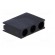LED housing | 3mm | polyamide | angular | black | UL94V-2 | H: 15.3mm image 8