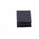 LED housing | 3mm | polyamide | angular | black | UL94V-2 | H: 20.4mm фото 3