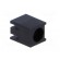 LED housing | 3mm | polyamide | angular | black | UL94V-2 | H: 5mm image 8