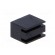 LED housing | 3mm | polyamide | angular | black | UL94V-2 | H: 6.4mm paveikslėlis 4