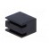 LED housing | 3mm | polyamide | angular | black | UL94V-2 | H: 6.4mm image 6