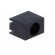 LED housing | 3mm | polyamide | angular | black | UL94V-2 | H: 6.4mm image 8