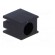 LED housing | 3mm | polyamide | angular | black | UL94V-2 | H: 6mm image 8
