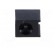 LED housing | 3mm | polyamide | angular | black | UL94V-2 | H: 6mm image 9