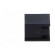 LED housing | 3mm | polyamide | angular | black | UL94V-2 | H: 6mm paveikslėlis 3