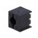 LED housing | 3mm | polyamide | angular | 3 PIN | black | UL94V-2 | W: 7mm image 2