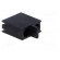 LED housing | 3mm | polyamide | angular | black | UL94V-2 | H: 10mm фото 8