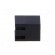 LED housing | 3mm | polyamide | angular | black | UL94V-2 | H: 5mm paveikslėlis 7