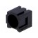 LED housing | 5mm | polyamide | angular | black | No.of diodes: 1 image 1