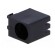 LED housing | 5mm | polyamide | angular | black | UL94V-2 | H: 9.5mm paveikslėlis 2