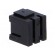 LED housing | 5mm | polyamide | angular | black | No.of diodes: 1 фото 4