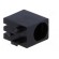 LED housing | 5mm | polyamide | angular | black | UL94V-2 | H: 9.5mm фото 8
