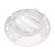 LED lens | round | Mat: PMMA plexiglass | transparent | Colour: white image 2
