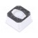 LED lens | square | Mat: polycarbonate | transparent | 45° | H: 12.55mm image 2