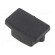 Cap for LED profiles | black | 20pcs | ABS | rounded | BEGTON12 image 1
