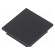 Cap for LED profiles | black | ABS | Application: VARIO30-08 paveikslėlis 1