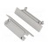 Cap for LED profiles | grey | 2pcs | ABS | FLAT8 paveikslėlis 2