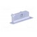 Cap for LED profiles | silver | ABS | Application: GROOVE14 | Pcs: 2 image 8