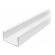 Profiles for LED modules | white | L: 1m | LOWI | aluminium | surface фото 2