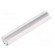 Profiles for LED modules | white | L: 2m | PEN12 | aluminium | oval image 1