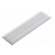 Profiles for LED modules | white | surface | natural | L: 1m | anodized image 1