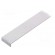 Profiles for LED modules | white | surface | white | L: 1m | aluminium image 1