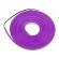 NEON LED tape | violet | 2835 | 24V | LED/m: 120 | 6mm | IP65 | 8W/m image 1