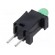 LED | in housing | green | 2.8mm | No.of diodes: 1 | 20mA | 40° | 10÷20mcd фото 2
