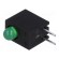 LED | in housing | green | 3mm | No.of diodes: 1 | 20mA | 40° | 2.2÷2.5V image 1