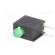LED | in housing | green | 3mm | No.of diodes: 1 | 20mA | 40° | 2.2÷2.5V image 2
