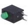 LED | in housing | green | 3mm | No.of diodes: 1 | 20mA | 60° | 2.2÷2.5V image 1
