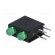 LED | in housing | green | 3mm | No.of diodes: 2 | 20mA | 40° | 2.2÷2.5V image 4