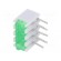 LED | in housing | green | No.of diodes: 4 | 20mA | Lens: diffused,green image 1