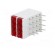 LED | in housing | red | 1.8mm | No.of diodes: 8 | 10mA | 38° | 2V | 13mcd image 2