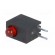 LED | in housing | red | 3mm | No.of diodes: 1 | 20mA | Lens: diffused,red image 4