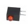 LED | in housing | red | 3mm | No.of diodes: 1 | 20mA | Lens: diffused,red image 3