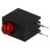 LED | in housing | red | 3mm | No.of diodes: 1 | 20mA | Lens: diffused,red paveikslėlis 1