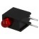 LED | in housing | red | 3mm | No.of diodes: 1 | 20mA | Lens: red,diffused фото 1