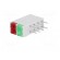 LED | in housing | red/green | 1.8mm | No.of diodes: 4 | 10mA | 38° image 2
