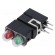 LED | in housing | red/green | 3.9mm | No.of diodes: 2 | 20mA | 60/40° фото 1