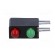 LED | in housing | red/green | 3mm | No.of diodes: 2 | 2mA | 40° image 9