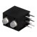 LED | in housing | red/green | 3mm | No.of diodes: 2 | 20mA | cathode | 60° image 1