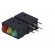 LED | in housing | red/green/yellow | 1.8mm | No.of diodes: 3 | 20mA image 2