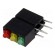 LED | in housing | red/green/yellow | 1.8mm | No.of diodes: 3 | 20mA image 7