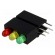 LED | in housing | red,green,yellow | 3mm | No.of diodes: 3 | 20mA image 1